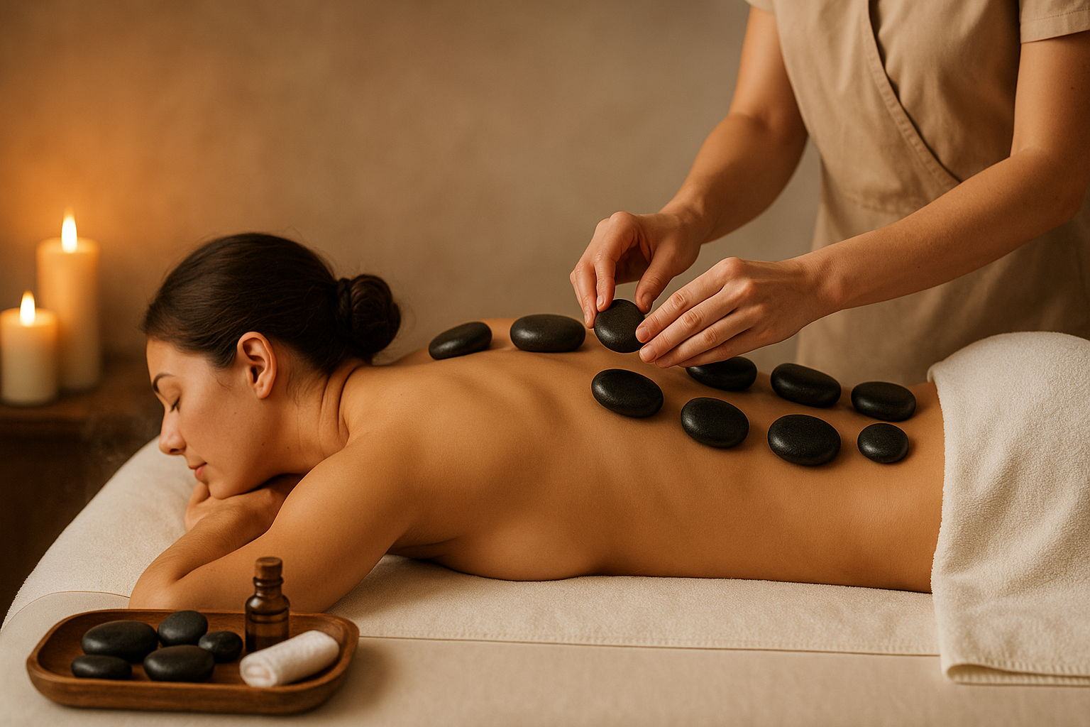 Sıcak Taş Masajı